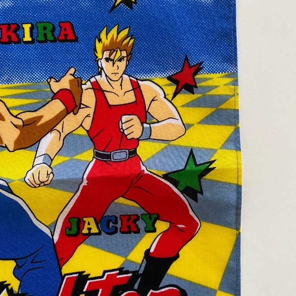 vintage 90s virtua fighter sega video game handkerchief new old stock - Picture 7 of 8